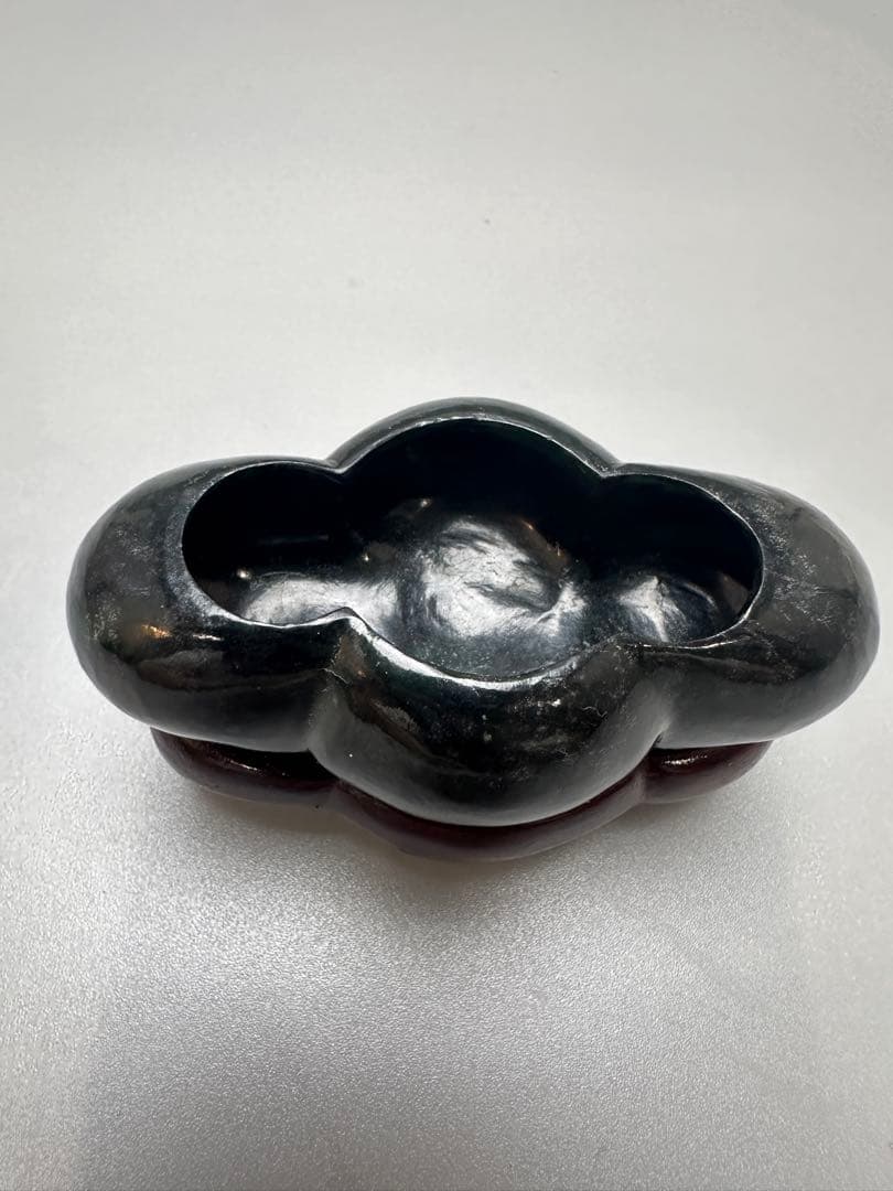 中国 碧玉 刻 筆洗 文房四宝