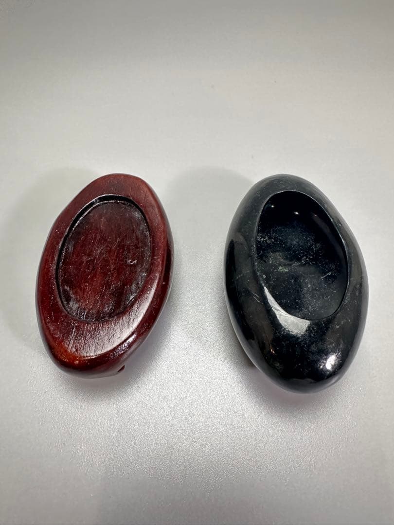 中国 碧玉 刻 筆洗 文房四宝