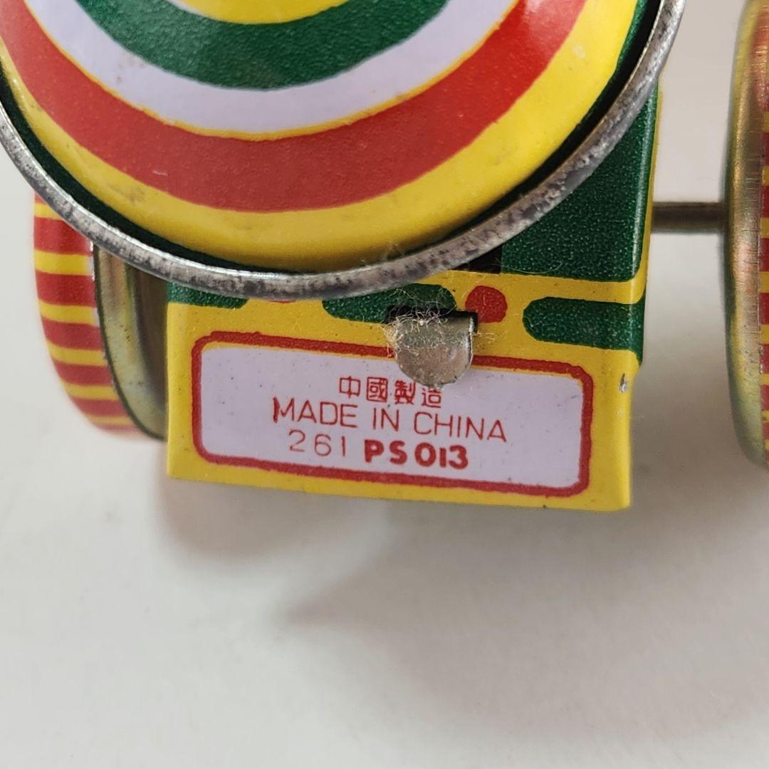 昭和レトロ ゼンマイ式 自転車小僧 ブリキのおもちゃ - メルカリ