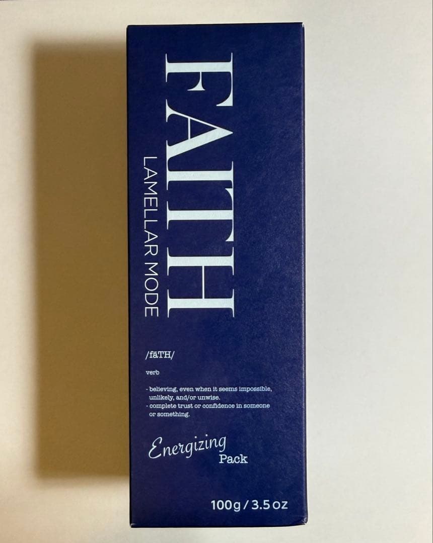 FAITH ラメラモード　エナジャイジングパック