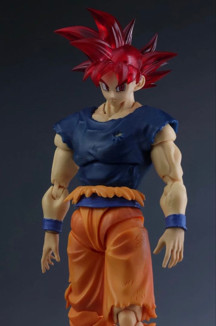 【特典付き】S.H.Figuarts 超サイヤ人ゴッド+ヘッドパーツ セット