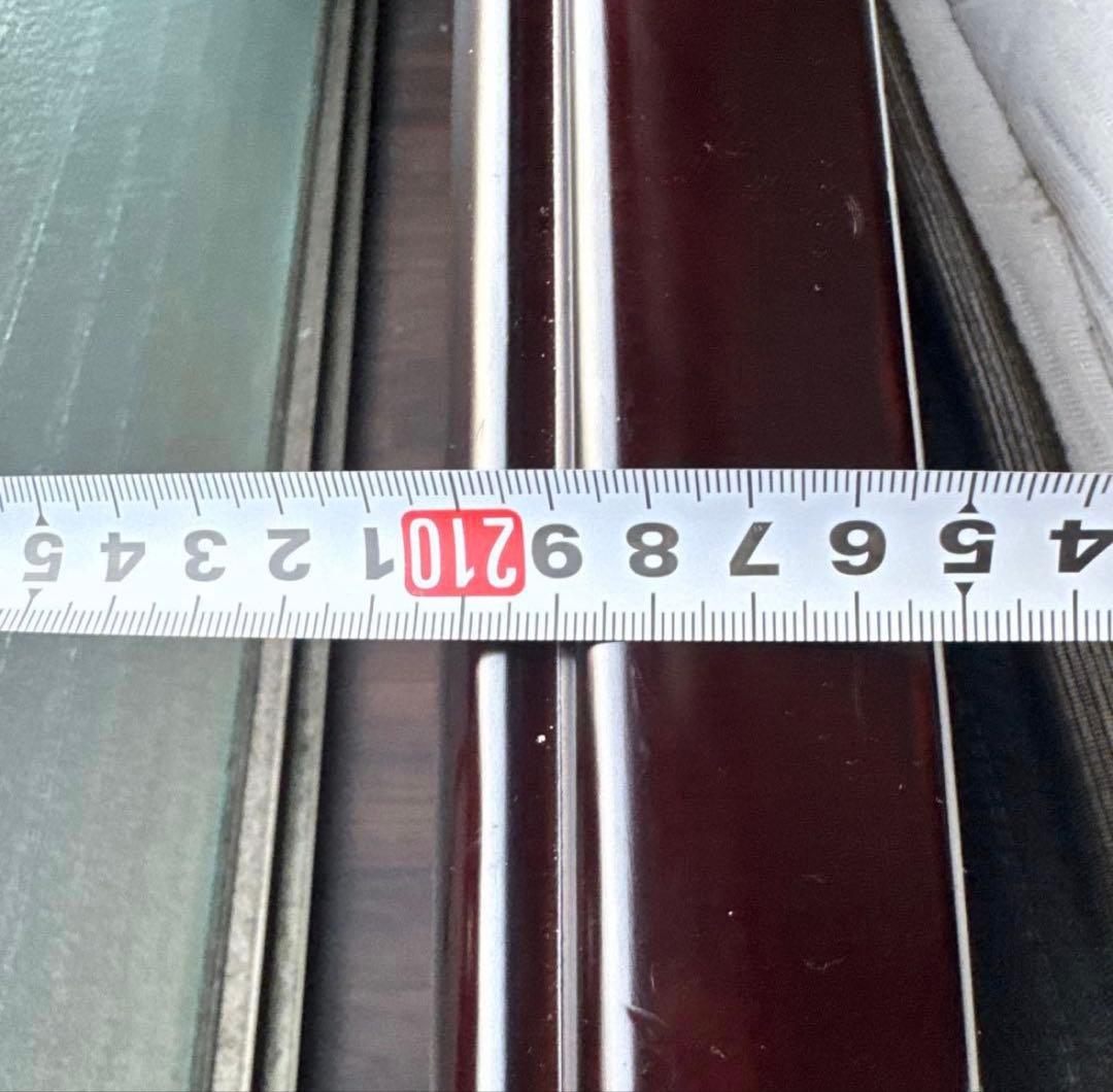 無垢材ベッドフレーム Kingsdown マットレス セット　セミダブル　レトロ