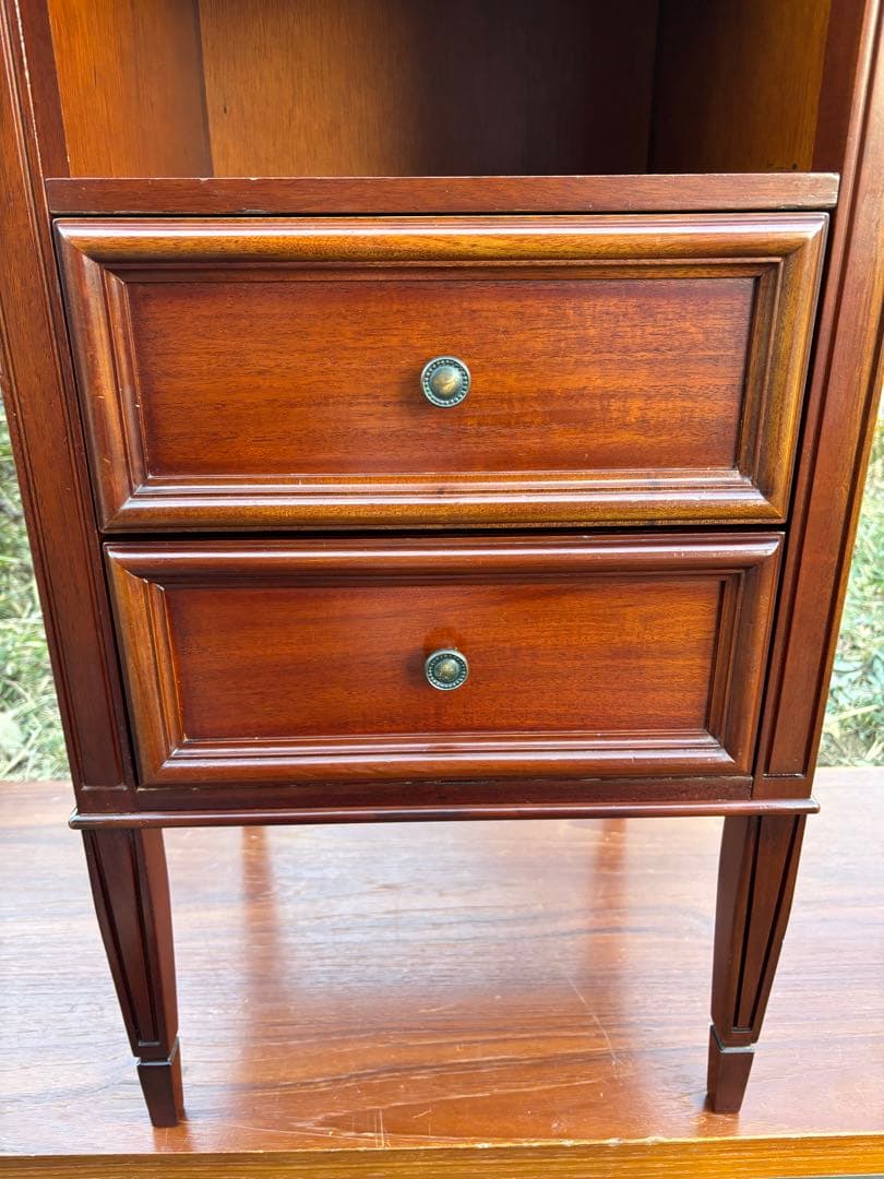 希少品　東海家具　ケント 木製電話/FAX台　サイドボード花台　飾り棚