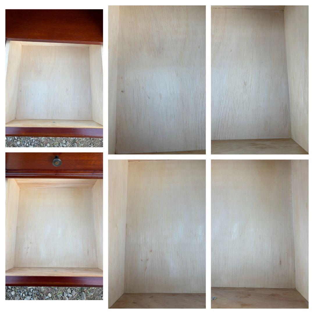 希少品　東海家具　ケント 木製電話/FAX台　サイドボード花台　飾り棚