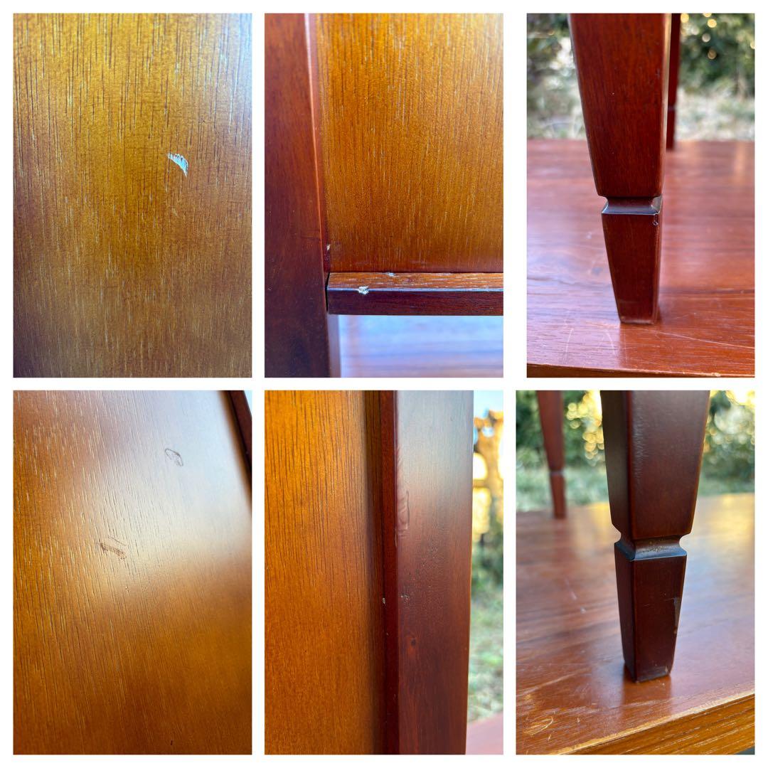 希少品　東海家具　ケント 木製電話/FAX台　サイドボード花台　飾り棚