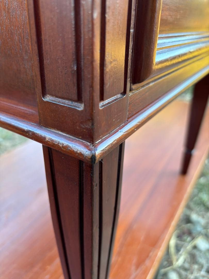 希少品　東海家具　ケント 木製電話/FAX台　サイドボード花台　飾り棚