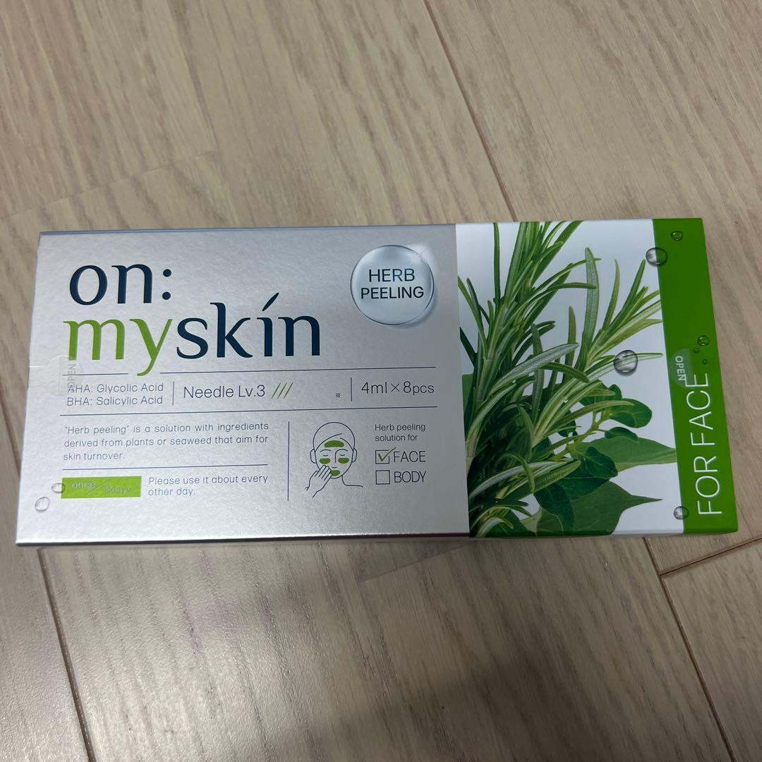 on:myskin オンマイスキン ハーブピーリング 4ml×8個 - メルカリ