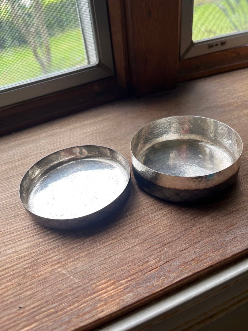 【骨董品】ボンボニエール 鎚目 槌目打ち