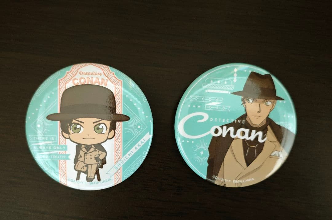 名探偵コナン 赤井秀一 缶バッジ2個セット - メルカリ