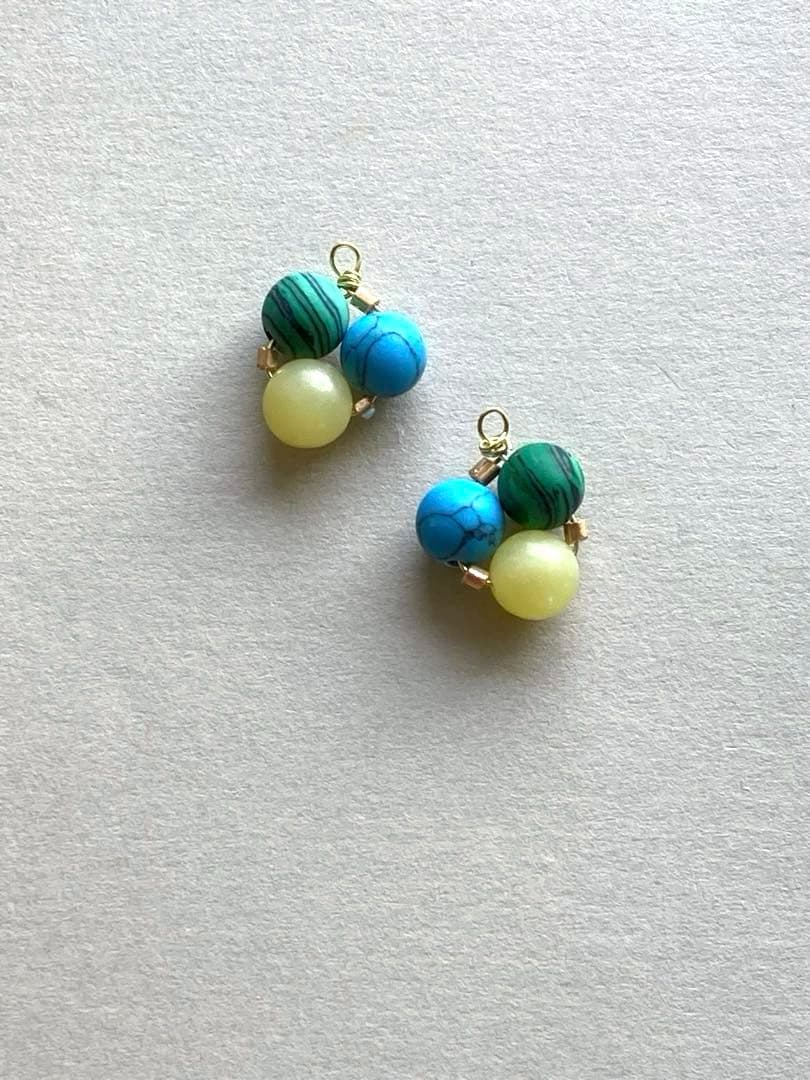 no.0073 マラカイトとレモンジェイド