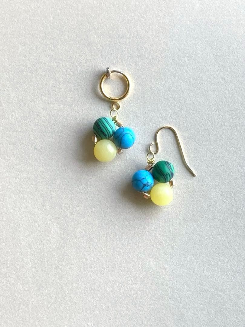 no.0073 マラカイトとレモンジェイド