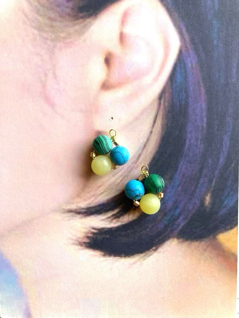 no.0073 マラカイトとレモンジェイド