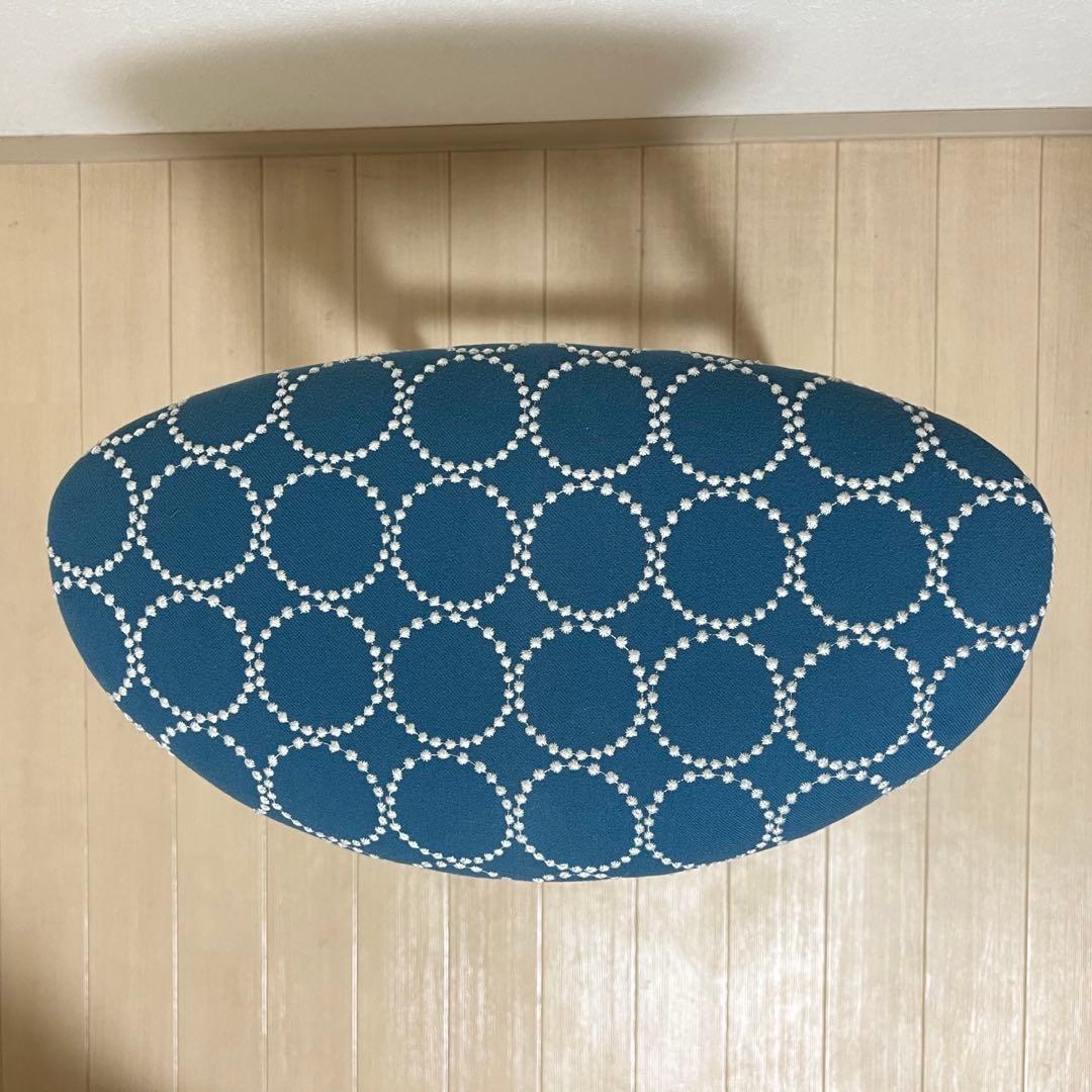 ミナペルホネン スツール タンバリン 折りたたみ 【ブルー/イエロー】 チェア