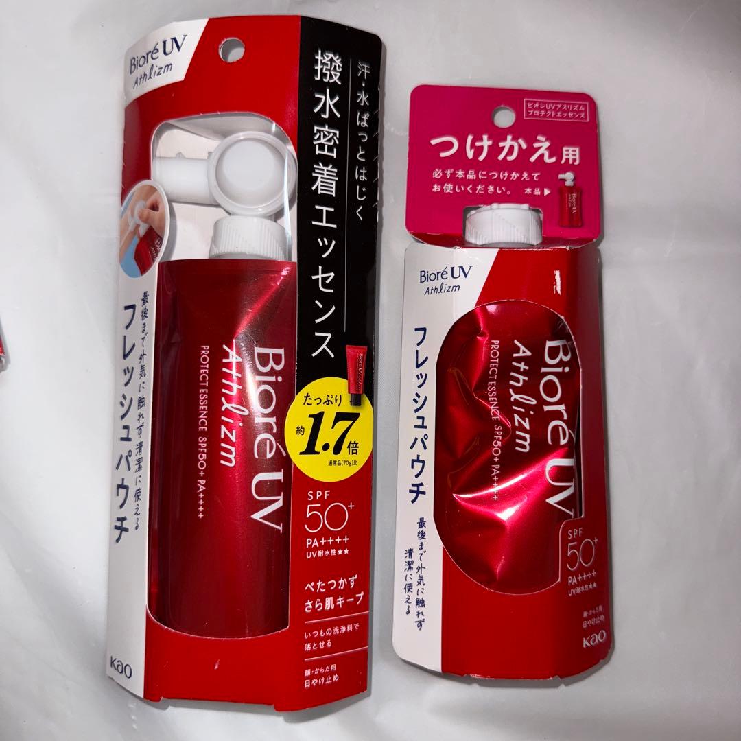 ビオレ アスリズム 日焼け止め フレッシュパウチ 7個セット まとめ売り