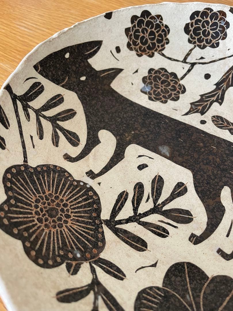 期間限定大幅値下げ！／レア【鹿児島睦】大皿 深皿 プレート - メルカリ