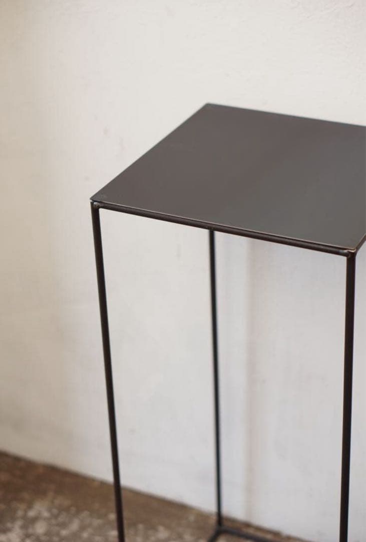 10台セット！アイアン什器　鉄家具　アイアン家具　植物棚アイアンラック　盆栽展示