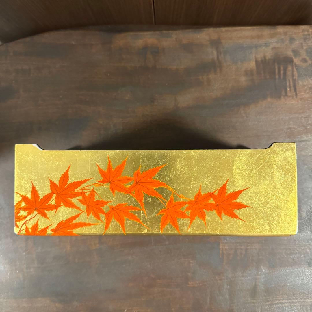 特製 漆絵 ティッシュボックス　もみじ