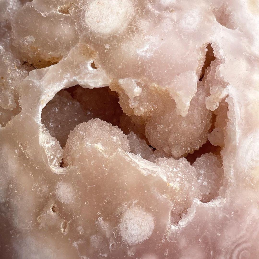 1kg越え大玉！ 結晶ジオード ピンクアメジスト スフィア シュガードゥルージー