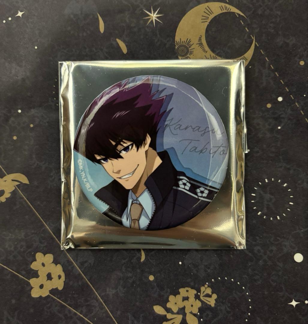 ブルーロック まねきねこ 缶バッジ 烏旅人 - メルカリ