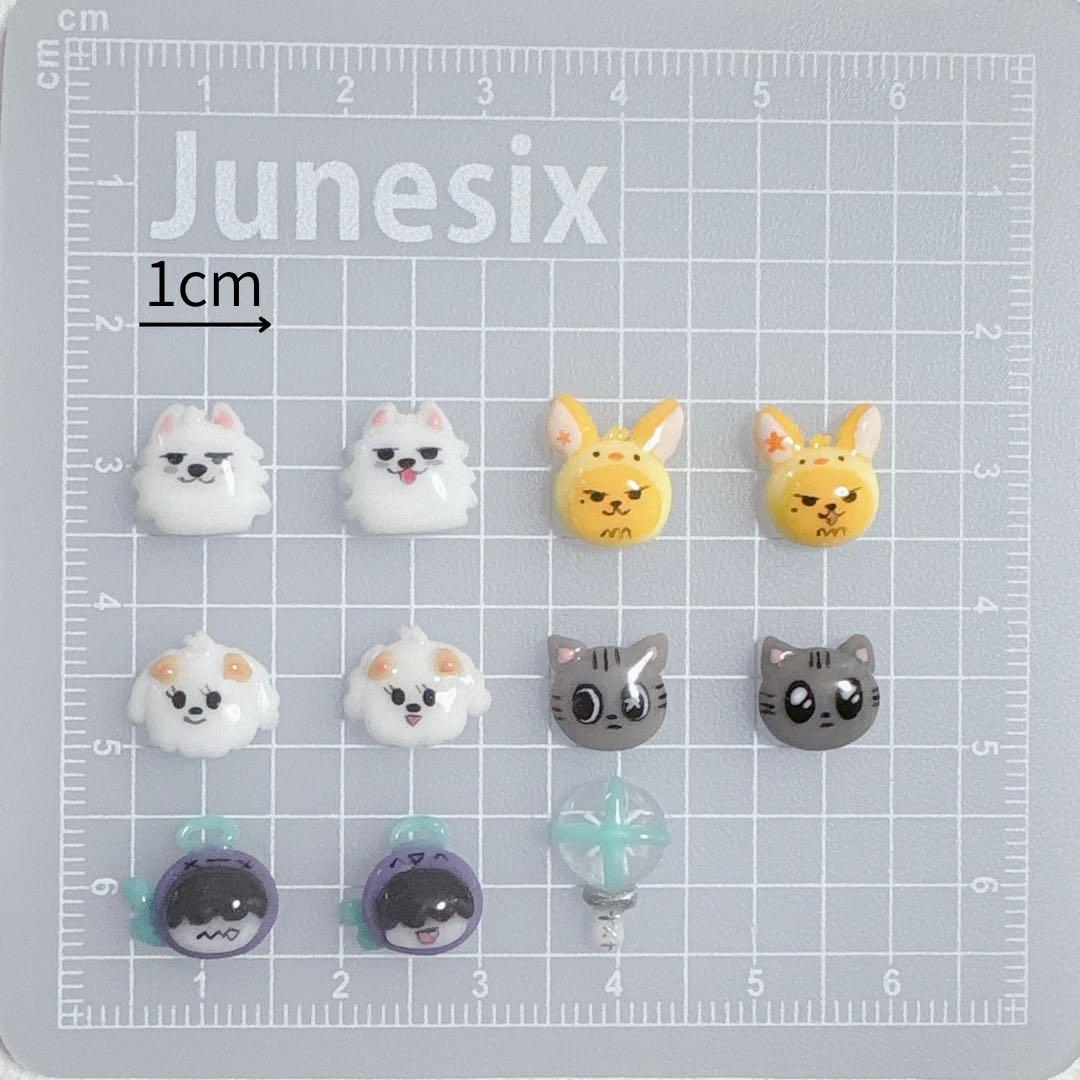 プルバトゥ　ネイルパーツ　3dパーツ　txt