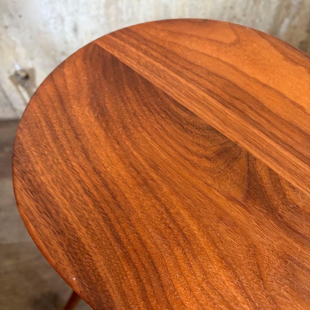 KASHIWA 柏木工　エッグテーブル　サイドテーブル　オイルフィニッシュ