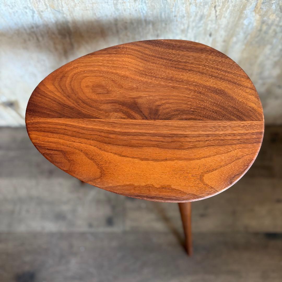 KASHIWA 柏木工　エッグテーブル　サイドテーブル　オイルフィニッシュ