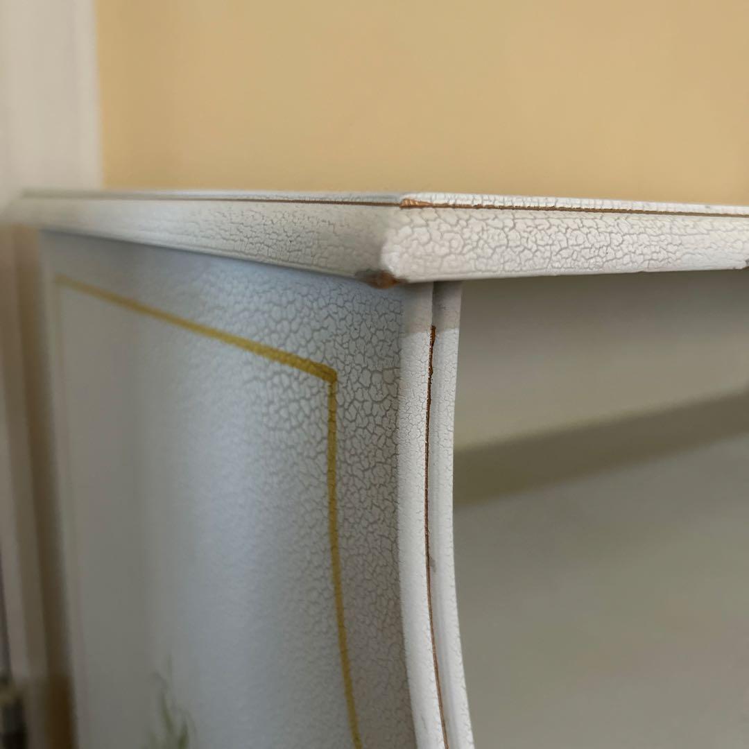 イタリア製　ロココ調　猫脚　アンティーク　 ホワイト