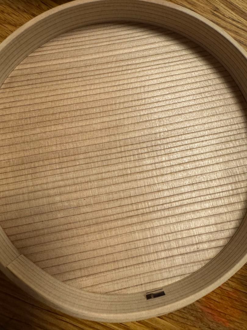 秋田杉　曲げわっぱ 無塗装　ミニおひつ　大　りょうび庵　大館