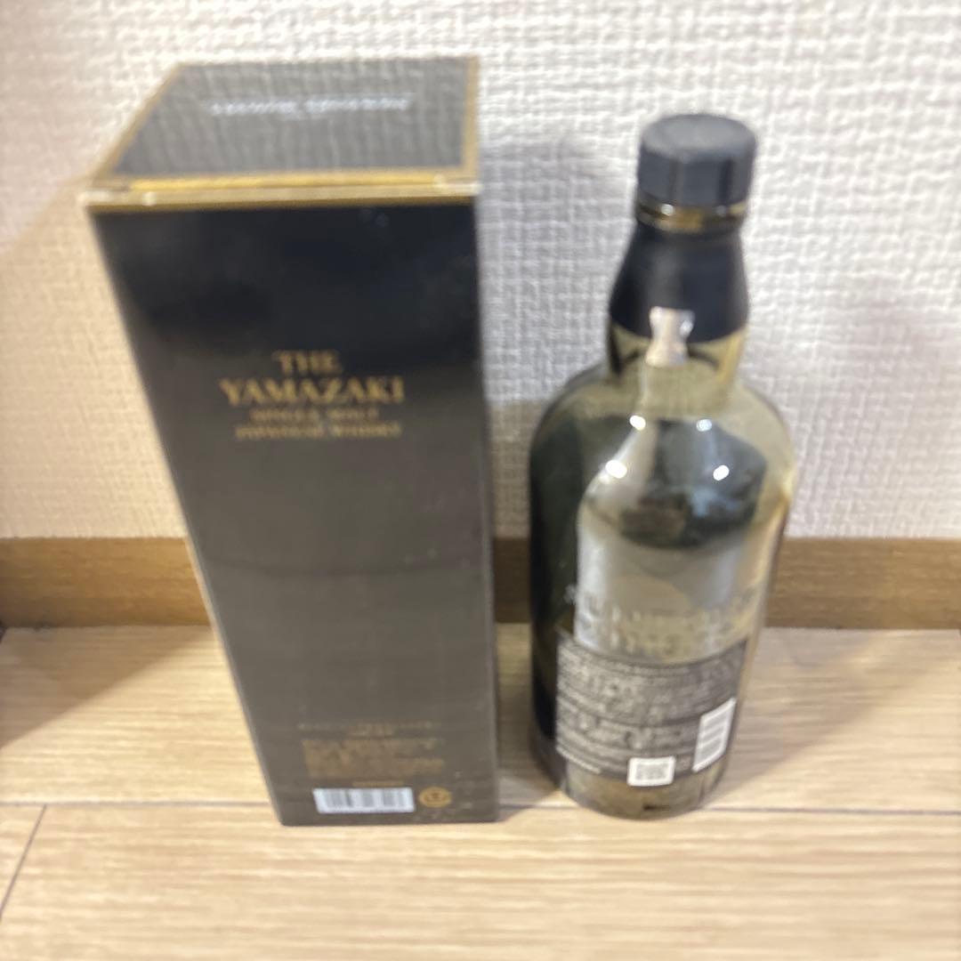 山崎 18年 ウイスキー 空ビン　箱付き