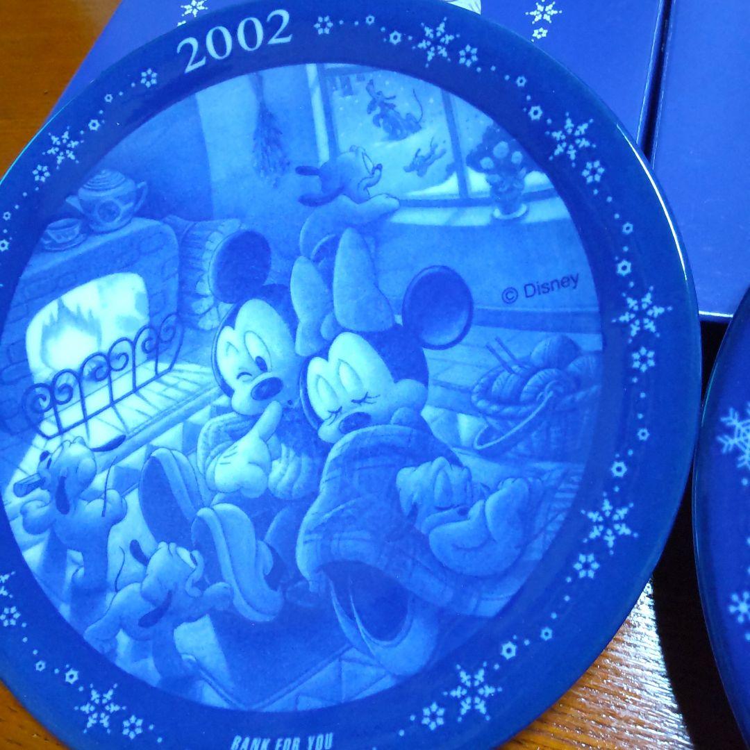 非売品 ディズニー イヤープレート ノリタケ 皿 5枚 ノベルティ