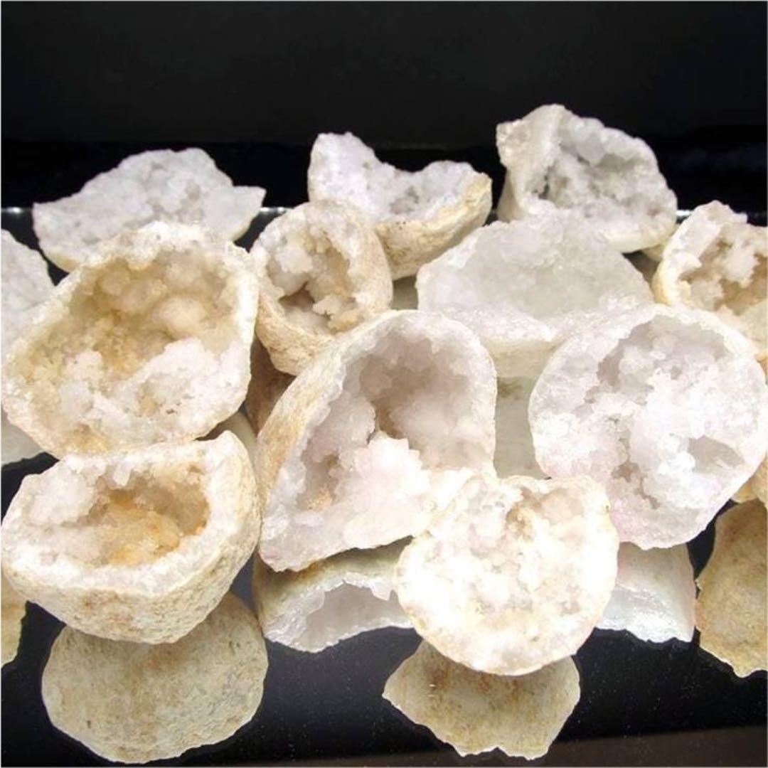 500★訳あり限定品★浄化✳︎破邪【ミニ水晶クラスター『晶洞』ハーフジオード】❤️