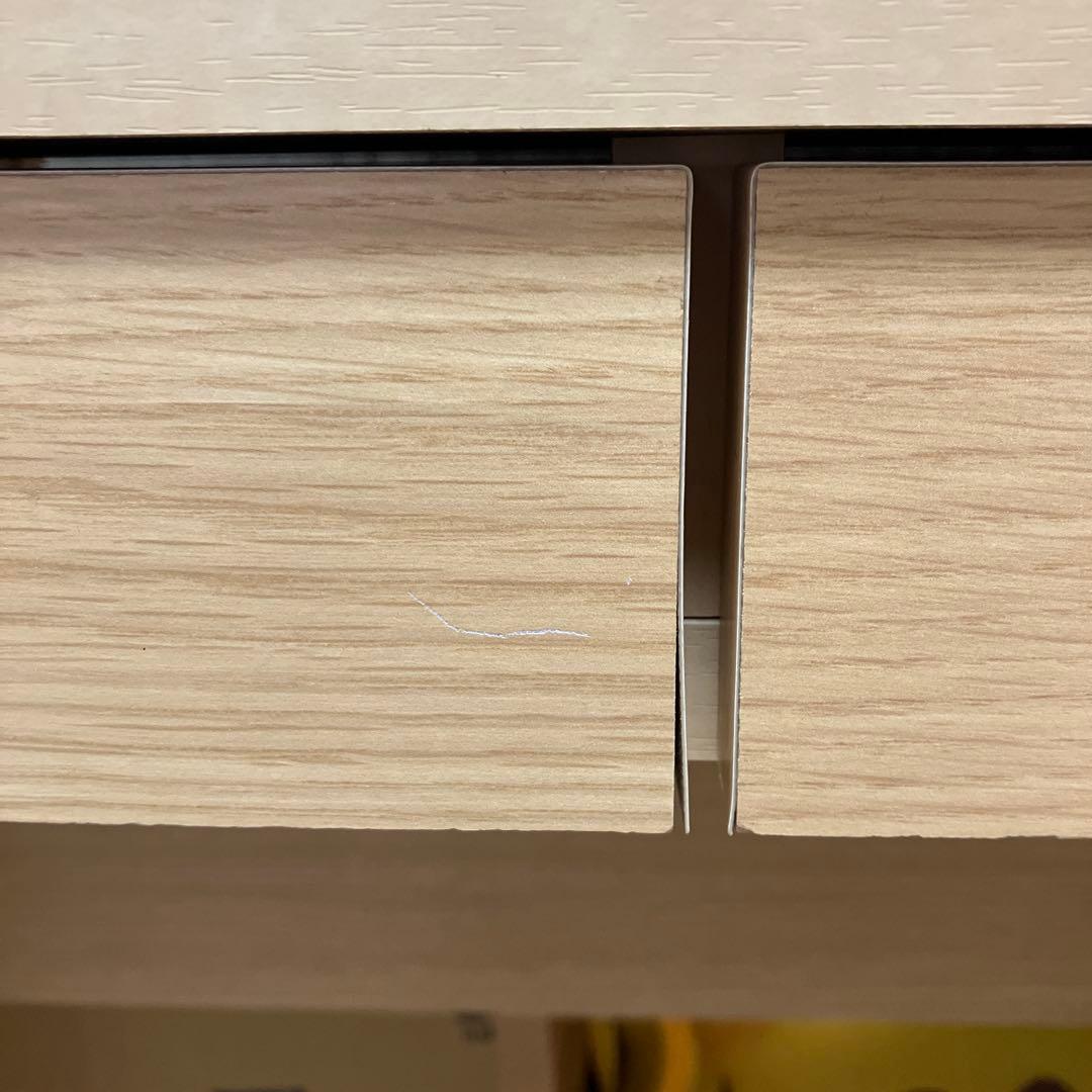 【専用】木製シンプルデスク 2引き出し付き+テキスト