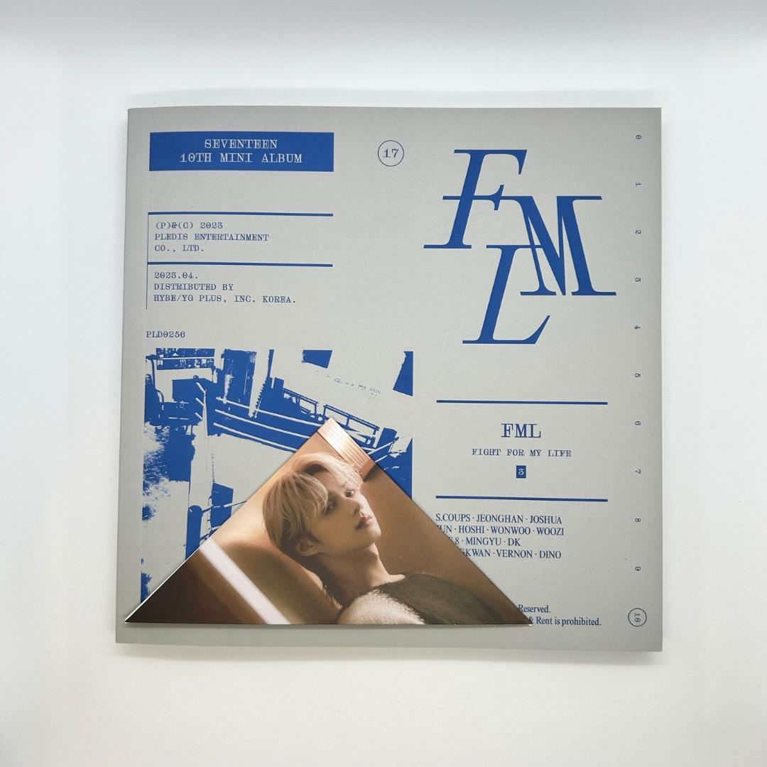 SEVENTEEN ジョシュア サイン アメリカ限定 アルバムFMLトレカセット