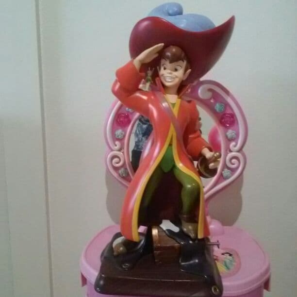 ピーターパンのビッグフィギア(オルゴール)