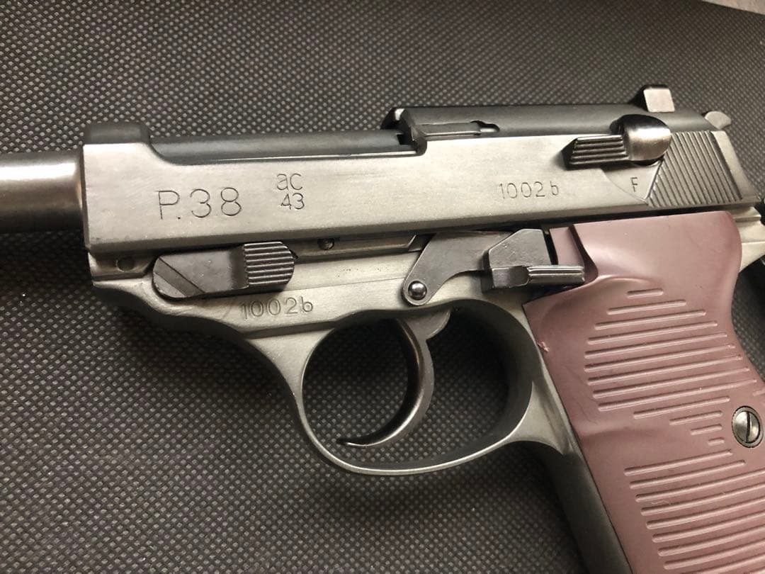 マルシン　ワルサ－P38ミリタリ－　ヘビーウェイトモデルガン