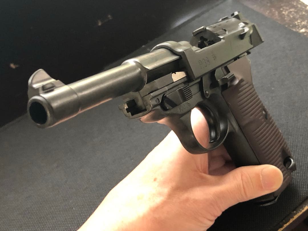 マルシン　ワルサ－P38ミリタリ－　ヘビーウェイトモデルガン