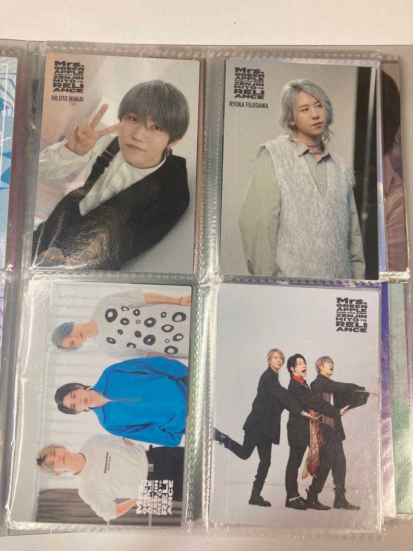 Mrs. GREEN APPLE ゼンジン未到とリライアンス フォトカ コンプ - メルカリ