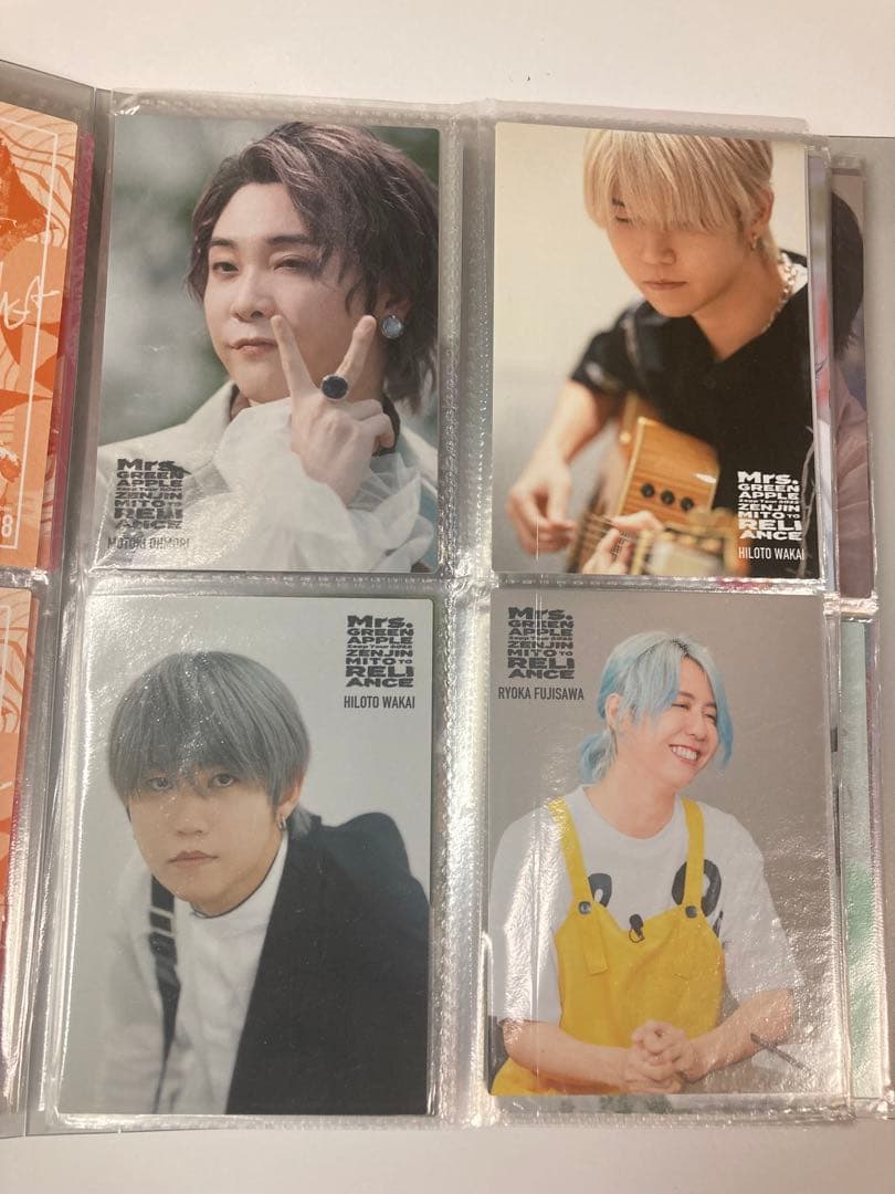 Mrs. GREEN APPLE ゼンジン未到とリライアンス フォトカ コンプ - メルカリ