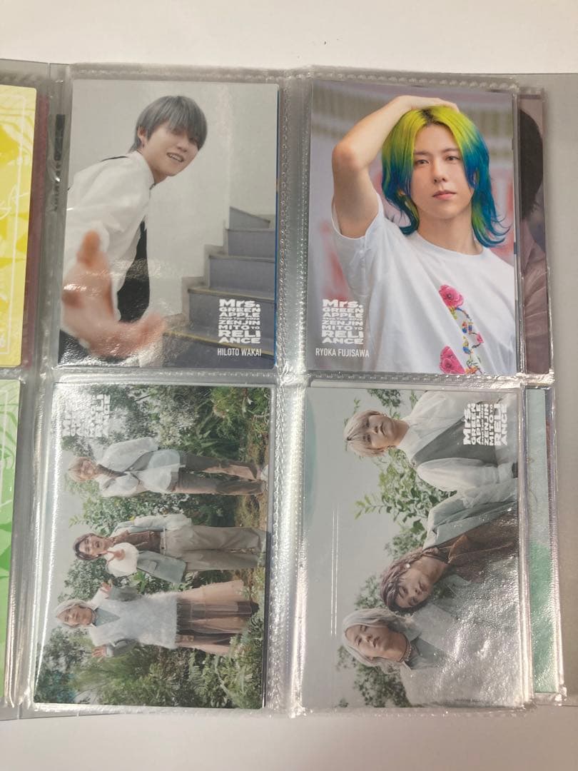 Mrs. GREEN APPLE ゼンジン未到とリライアンス フォトカ コンプ - メルカリ