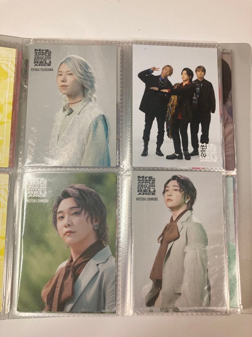 Mrs. GREEN APPLE ゼンジン未到とリライアンス フォトカ コンプ - メルカリ