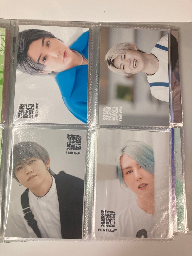 Mrs. GREEN APPLE ゼンジン未到とリライアンス フォトカ コンプ - メルカリ