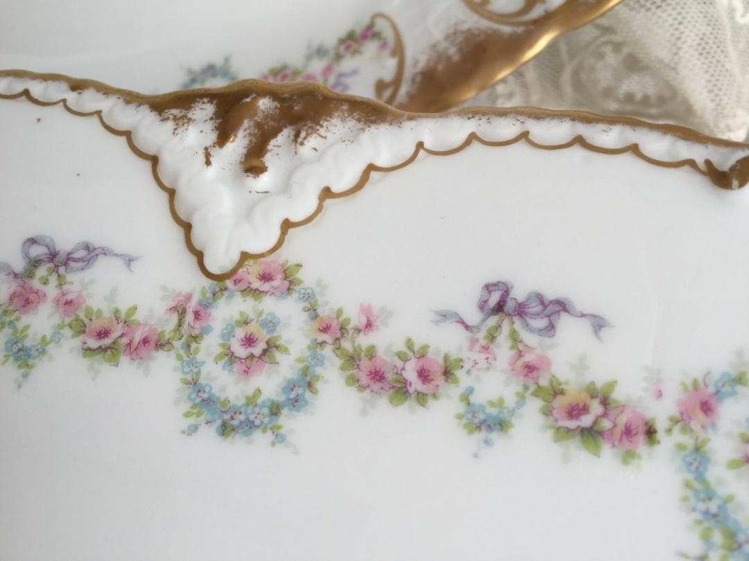 ☆☆☆レア リモージュ ハヴィランド #330 オーバルプラッター LL