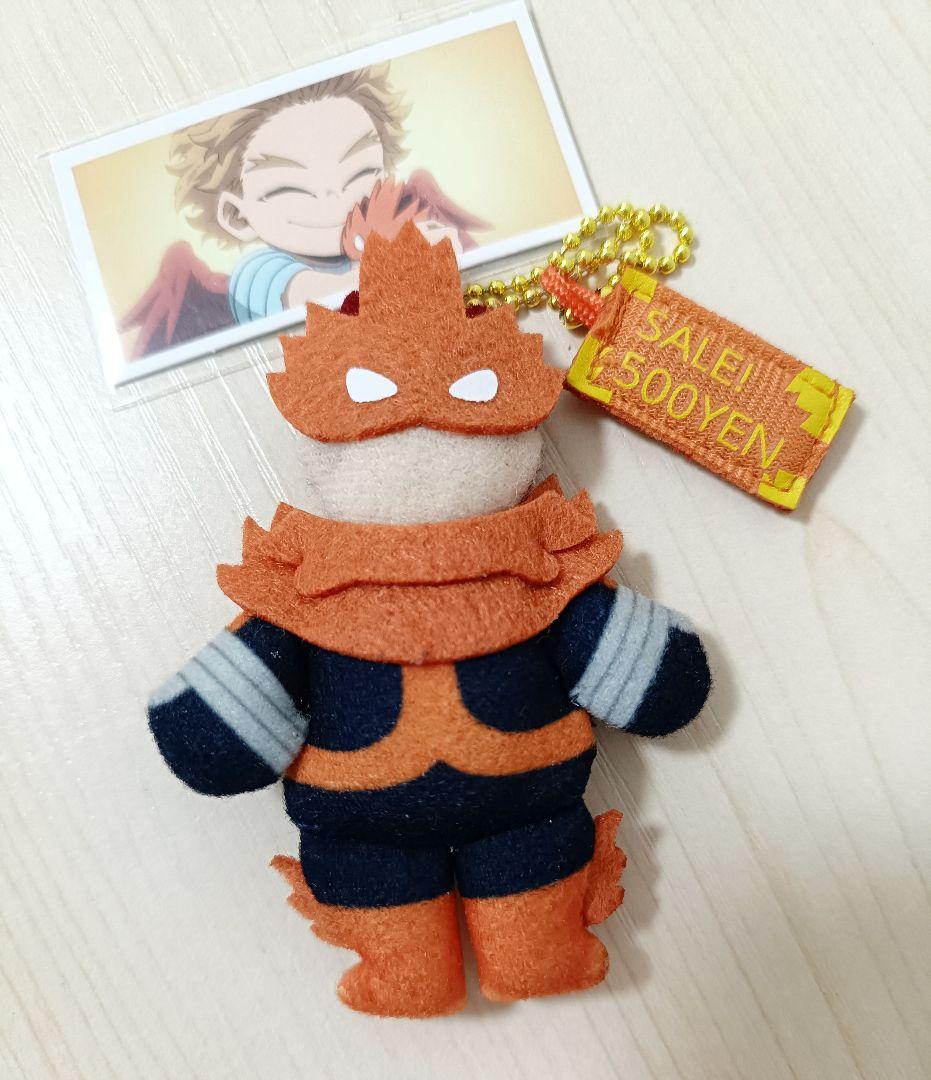 僕のヒーローアカデミア USJ限定 エンデヴァー ぬいぐるみ ホークス