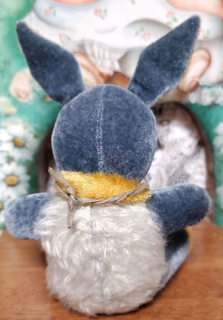 2001年制作Pocket Face-Kunブルーうさぎ 大塚勝俊ハンドメイド