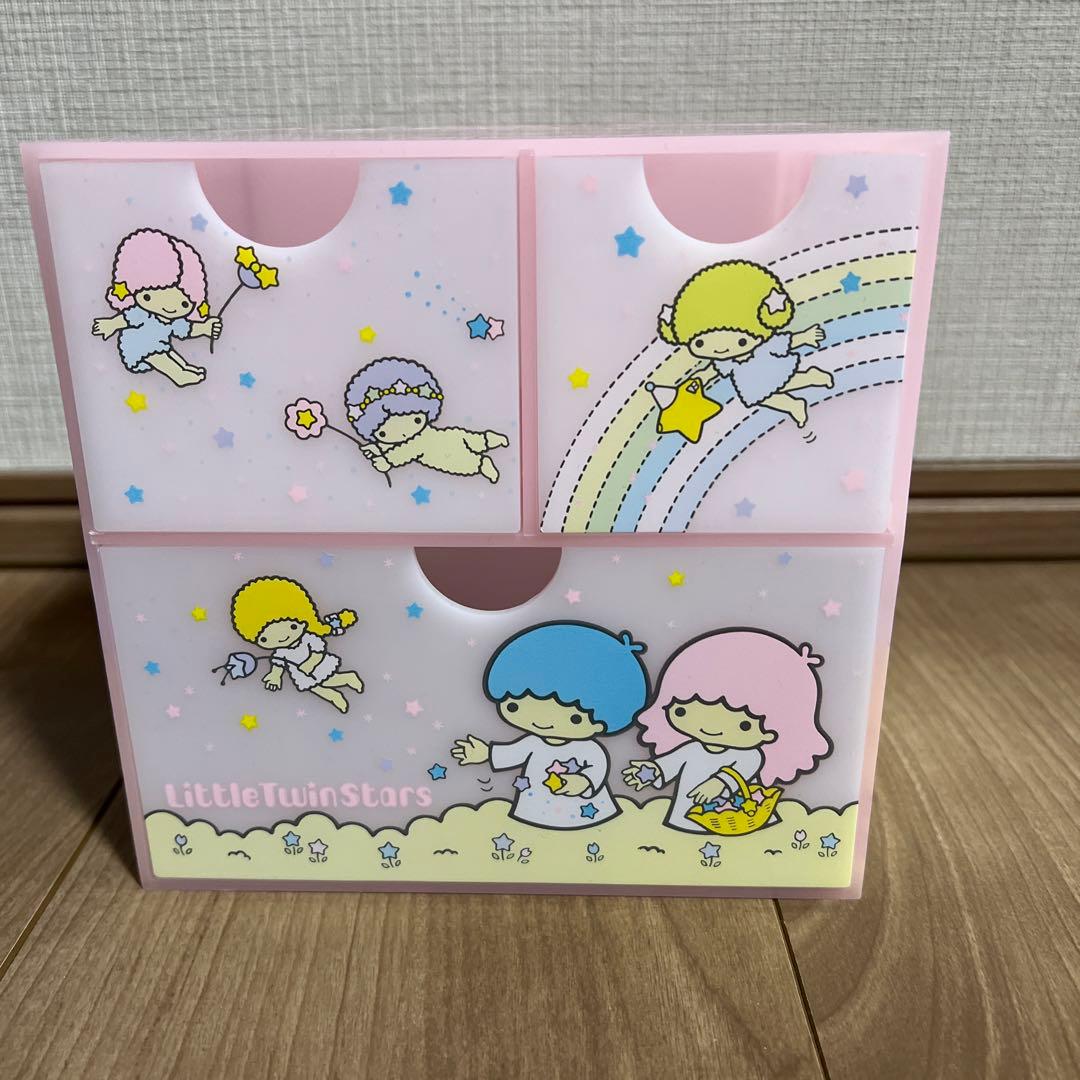 キキララ キャラチェスト ケース 引き出し 年代物 当時物 レア 小物