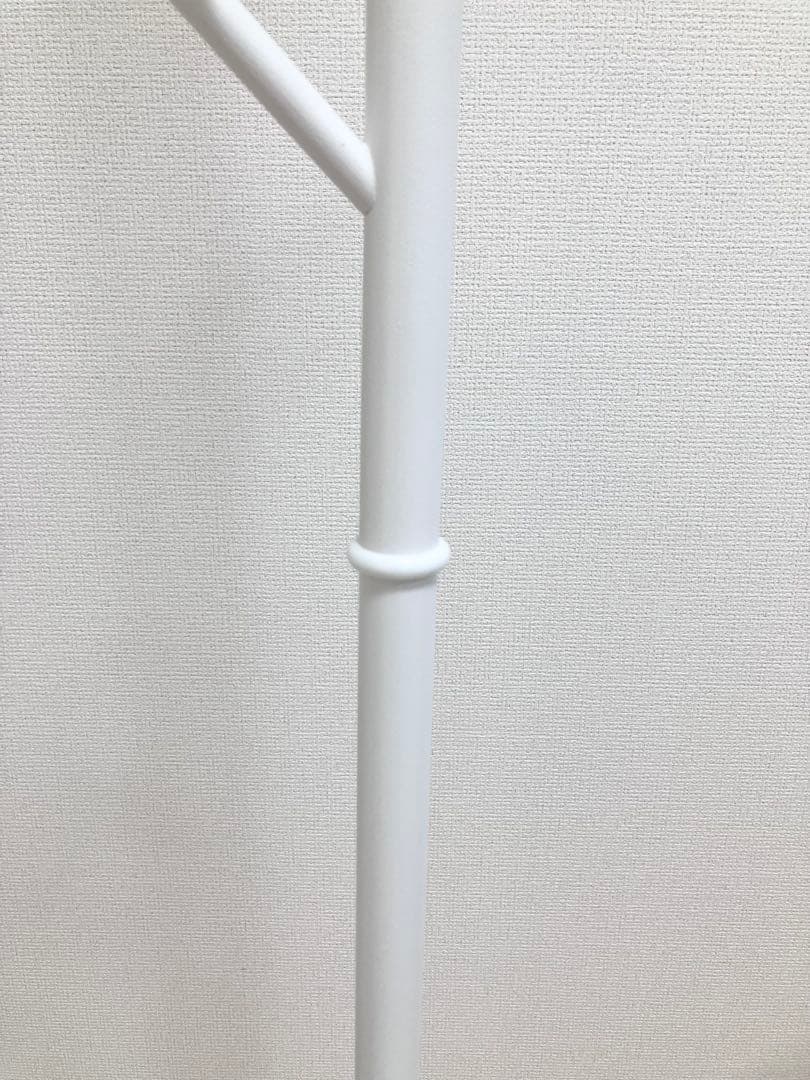 Francfranc カナリー コートハンガー ホワイト ポールハンガー - メルカリ