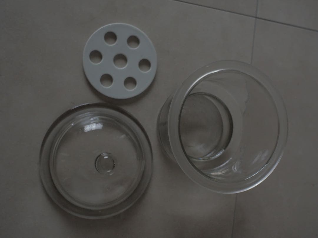 デシケーター　乾燥瓶　実験器具　ガラス瓶　古道具　アンティーク　昭和レトロ　未