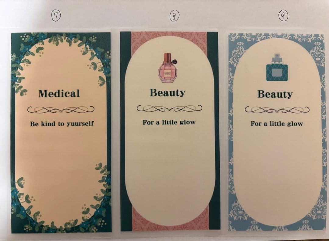 韓国　saving 選べるリフィル｜封筒貯金・家計管理