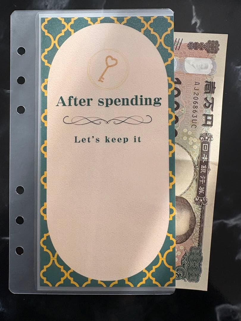 韓国　saving 選べるリフィル｜封筒貯金・家計管理