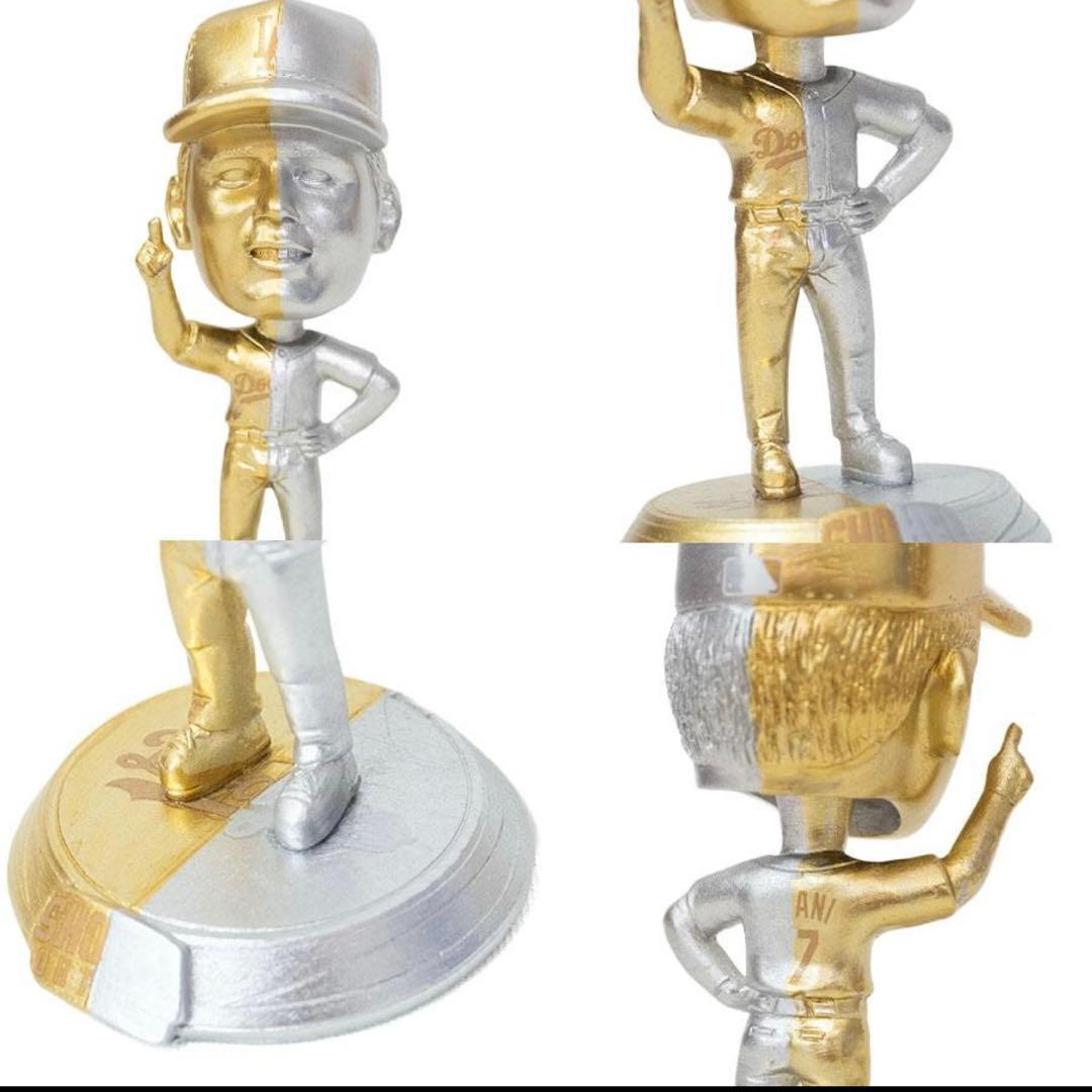 大谷翔平 フィギュア FOCO社製 ミニビッグヘッド ゴールド＆シルバー 限定品